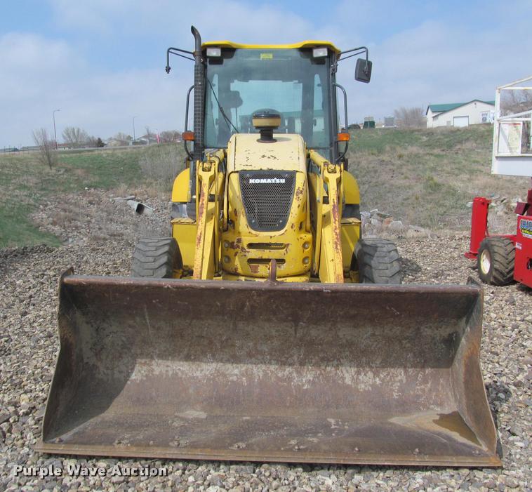 image for item K3990 2007 Komatsu WB146-5 backhoe