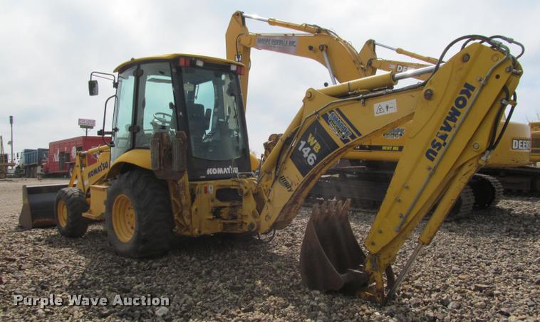 image for item K3990 2007 Komatsu WB146-5 backhoe