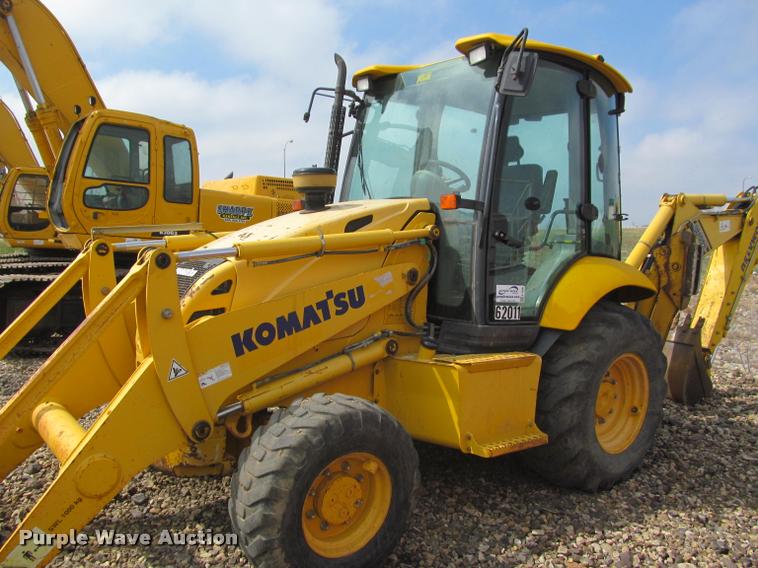 image for item K3990 2007 Komatsu WB146-5 backhoe