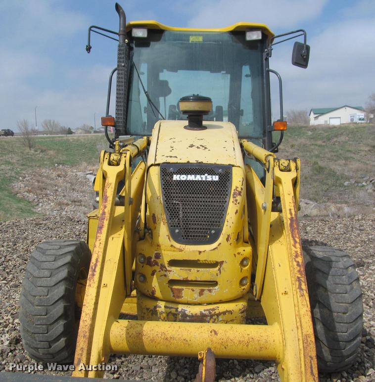 image for item K3990 2007 Komatsu WB146-5 backhoe