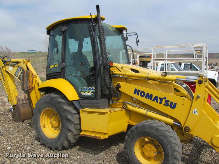 image for item K3990 2007 Komatsu WB146-5 backhoe