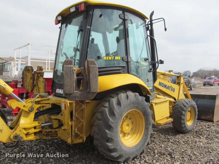 image for item K3990 2007 Komatsu WB146-5 backhoe