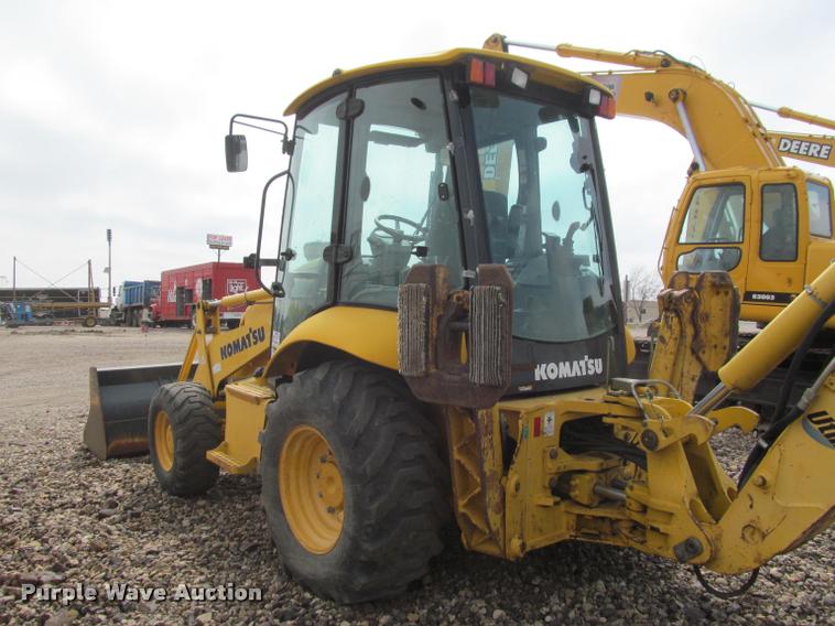 image for item K3990 2007 Komatsu WB146-5 backhoe
