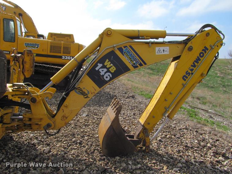 image for item K3990 2007 Komatsu WB146-5 backhoe