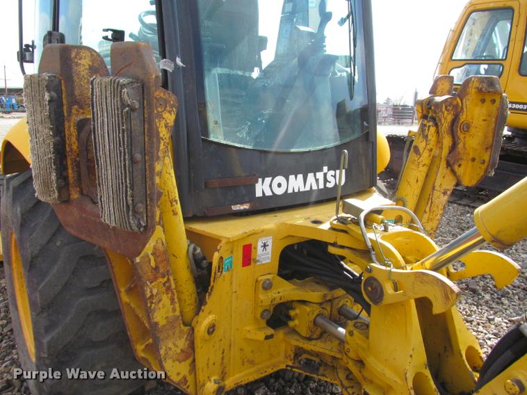 image for item K3990 2007 Komatsu WB146-5 backhoe