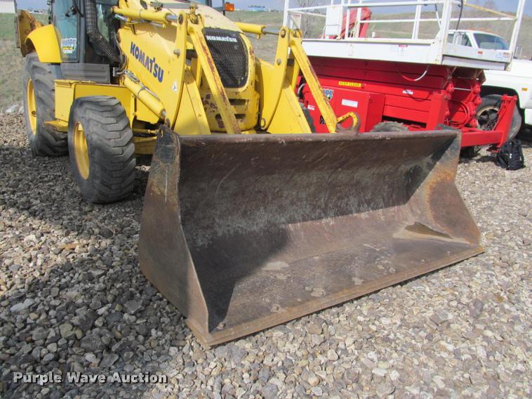 image for item K3990 2007 Komatsu WB146-5 backhoe