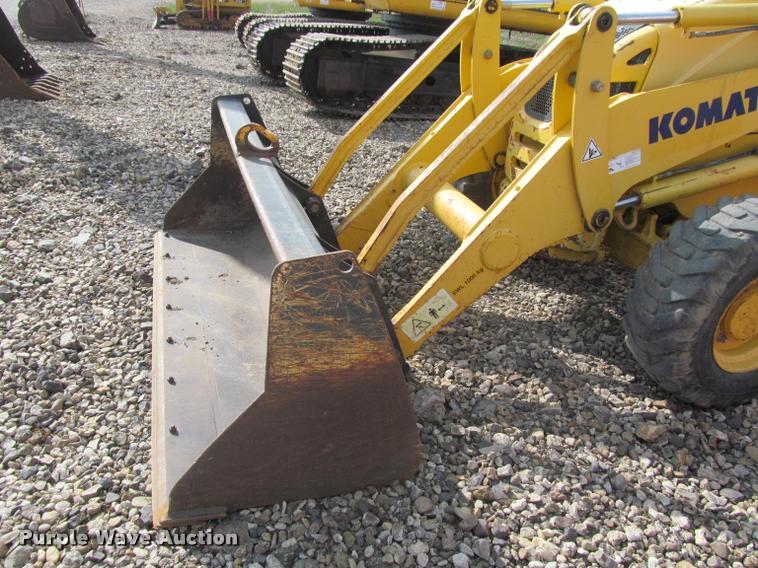 image for item K3990 2007 Komatsu WB146-5 backhoe