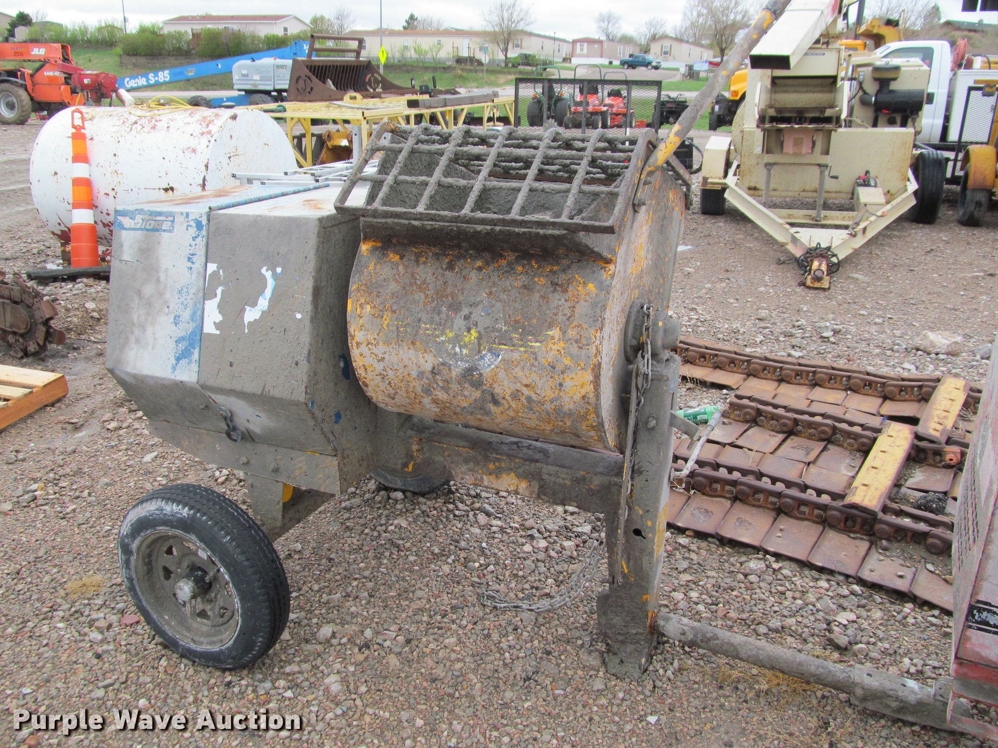 Stone 655PM mortar mixer in Pierre, SD Item K3828 sold Purple Wave