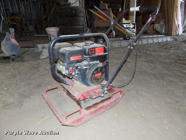 image for item AU9539 Construction Zone vibratory compactor
