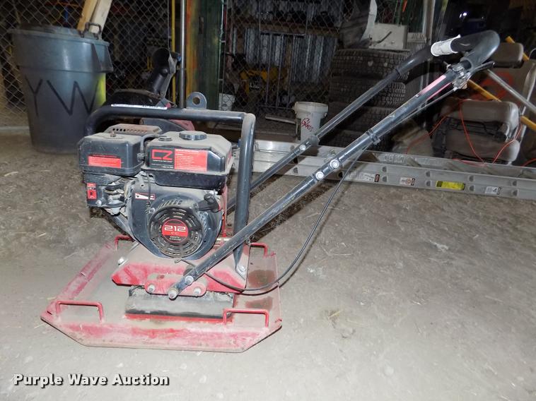 image for item AU9539 Construction Zone vibratory compactor