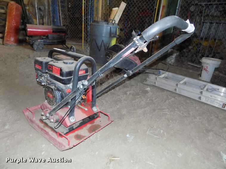 image for item AU9539 Construction Zone vibratory compactor