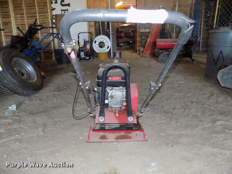 image for item AU9539 Construction Zone vibratory compactor