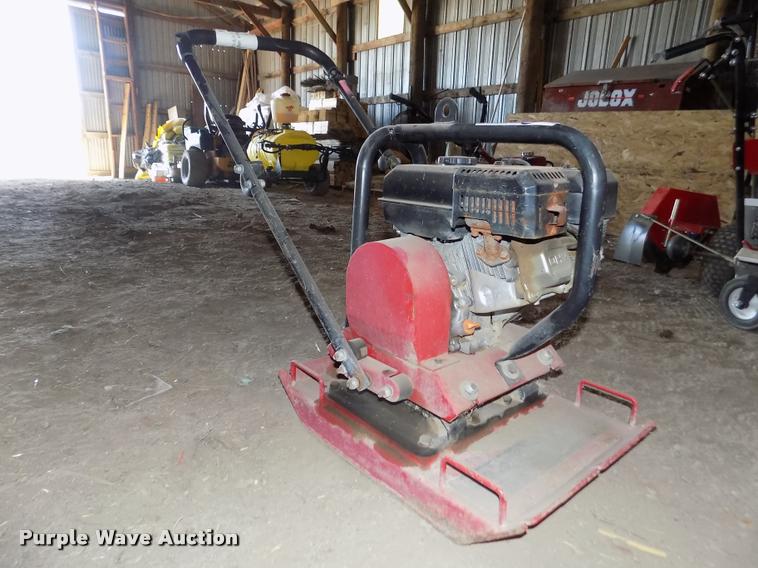 image for item AU9539 Construction Zone vibratory compactor