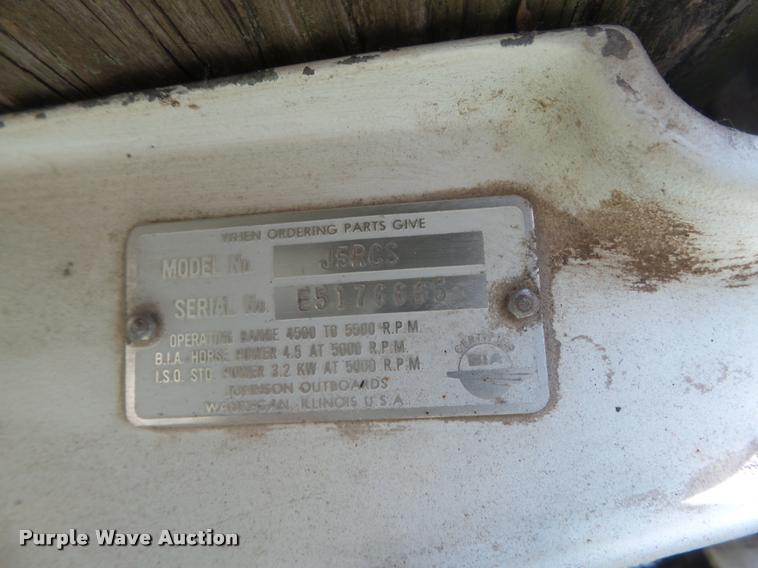 image for item AU9556 Montgomery Ward Sea King boat