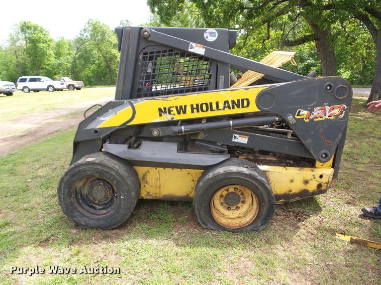 image for item BZ9732 New Holland L190 skid steer