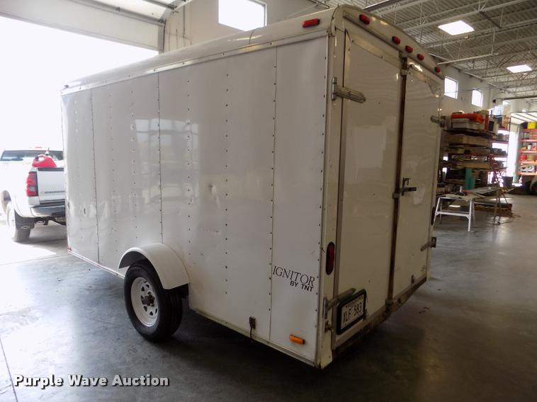 image for item DA0694 2000 Nations Trailer Inc. TNT Ignitor enclosed cargo trailer
