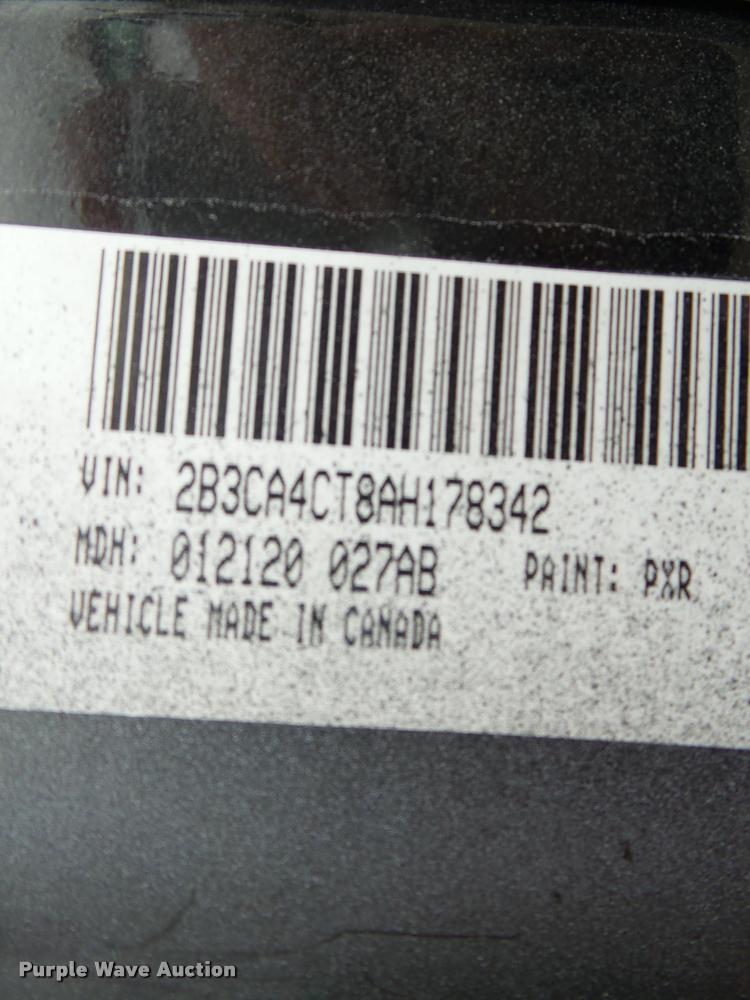 image for item DA2672 2010 Dodge Charger