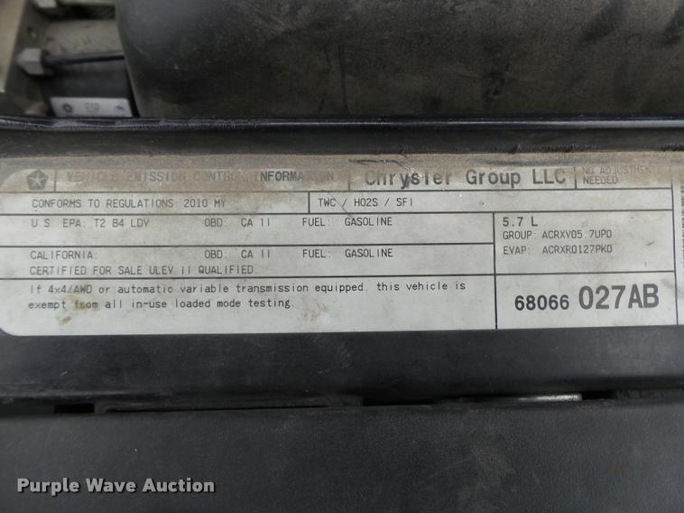 image for item DA2672 2010 Dodge Charger