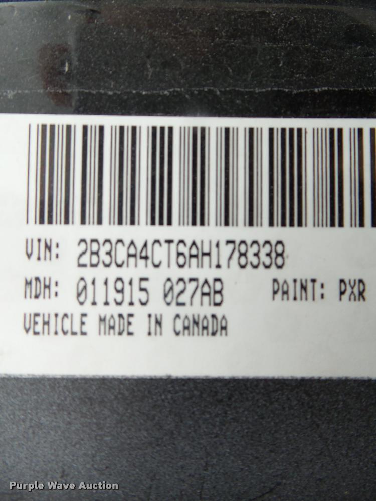 image for item DA2673 2010 Dodge Charger