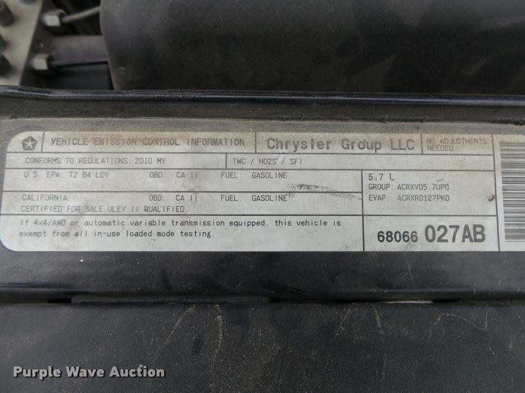 image for item DA2673 2010 Dodge Charger