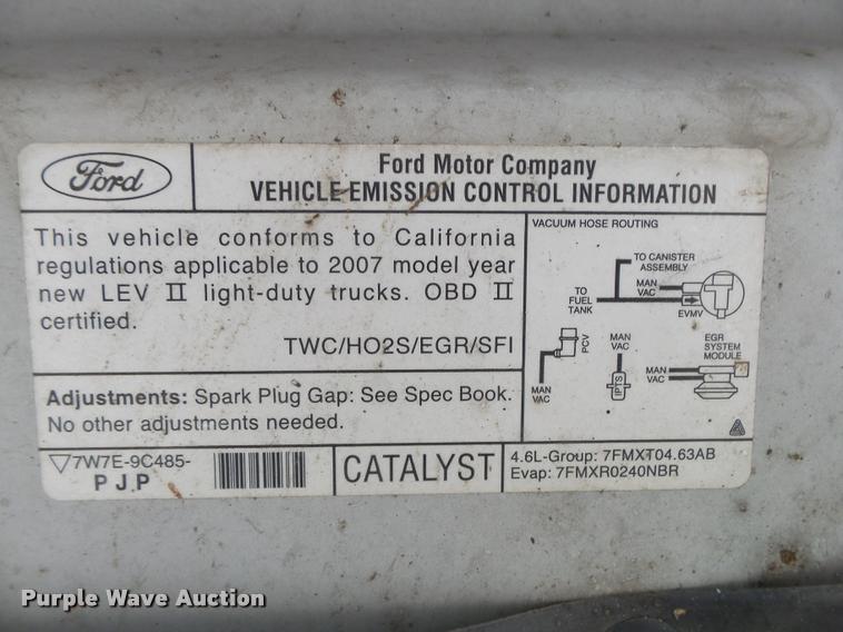 image for item DA2675 2007 Ford F150 XL SuperCab pickup truck