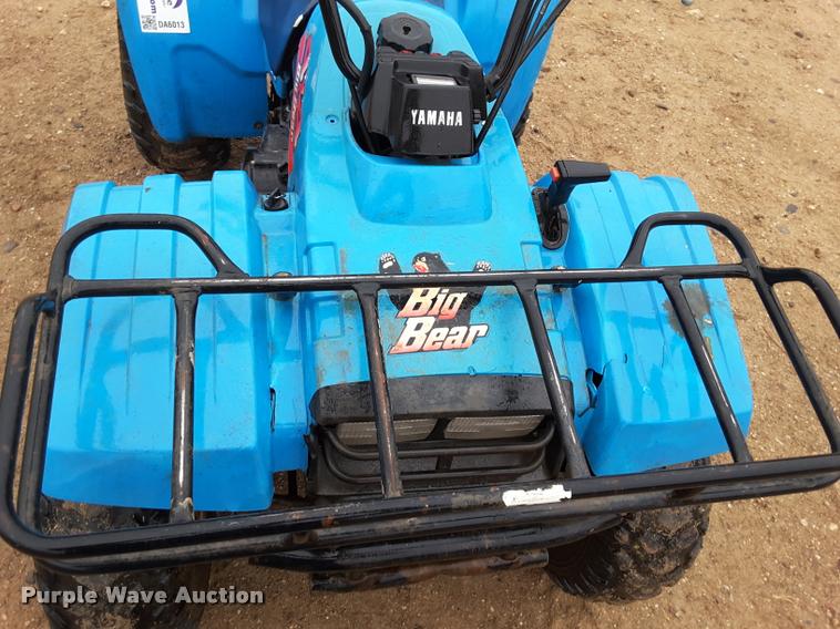 1988 Yamaha Big Bear 350 ATV in Marienthal, KS Item DA6013 sold