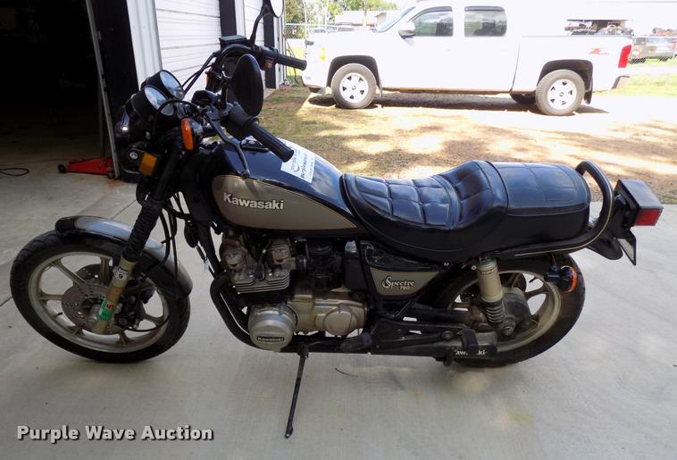 image for item DA6074 1983 Kawasaki Spectre KZ750 motorcycle