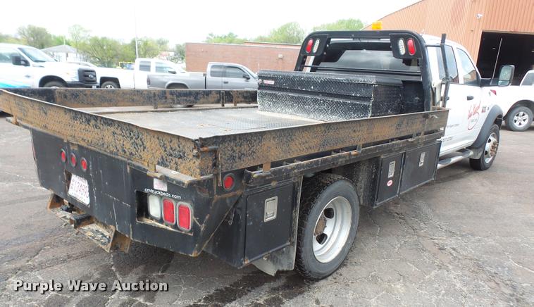image for item DA8100 2012 Dodge Ram 5500 Crew Cab flatbed truck