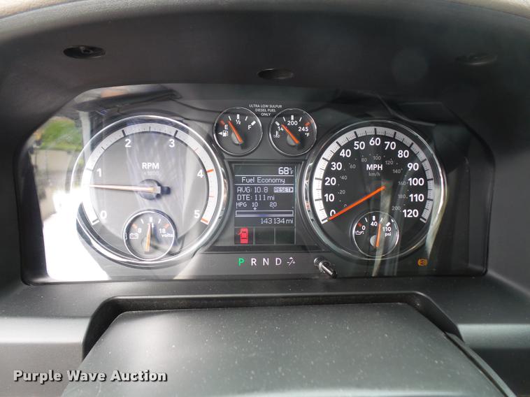 image for item DA8100 2012 Dodge Ram 5500 Crew Cab flatbed truck