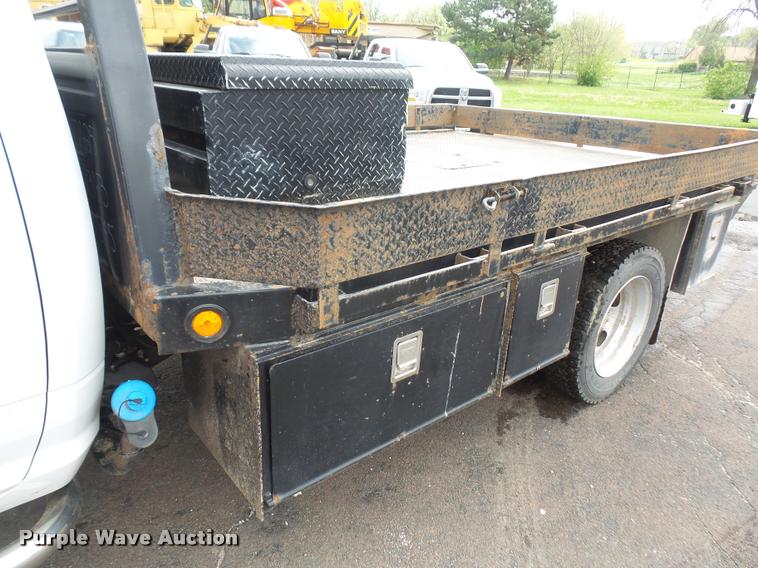 image for item DA8100 2012 Dodge Ram 5500 Crew Cab flatbed truck