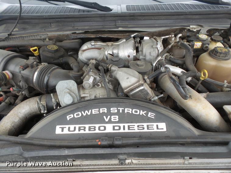 image for item DA8138 2008 Ford F350 Super Duty Crew Cab flatbed pickup truck