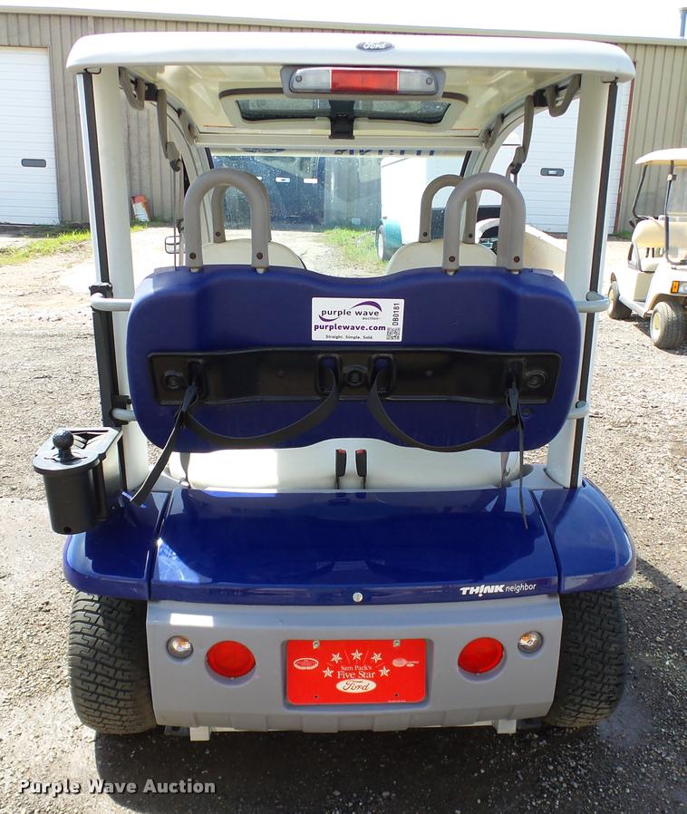 image for item DB0181 2002 Ford Think Neighbor golf cart