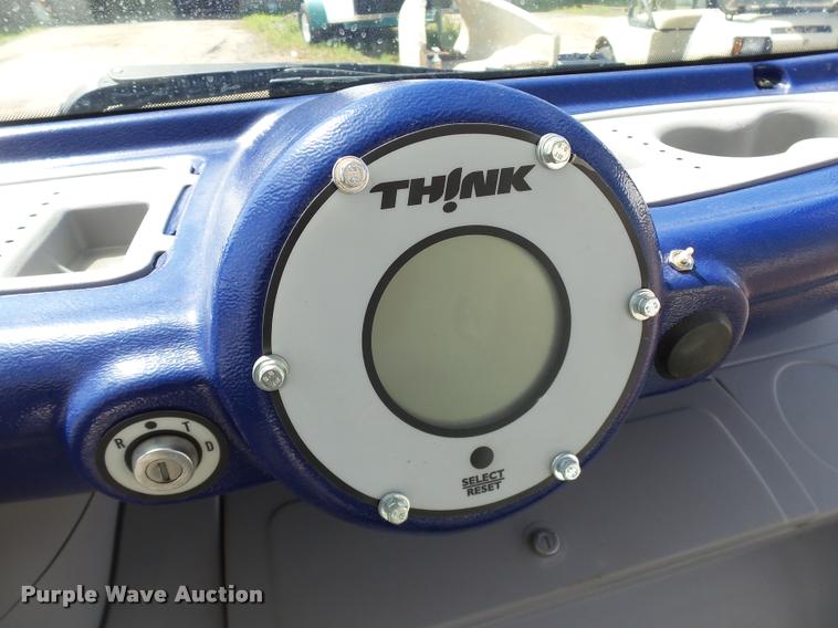 image for item DB0181 2002 Ford Think Neighbor golf cart