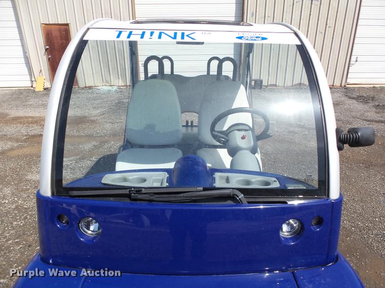 image for item DB0181 2002 Ford Think Neighbor golf cart