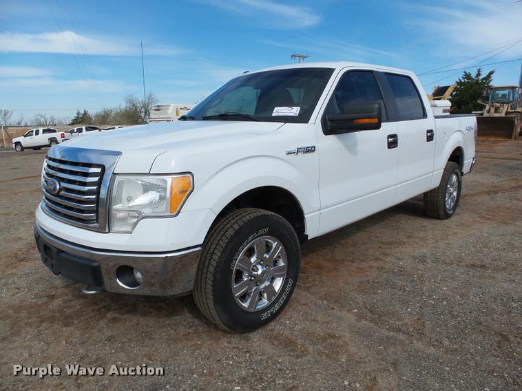 image for item DB0187 2011 Ford F150 XLT Oklahoma Edition SuperCrew pickup truck