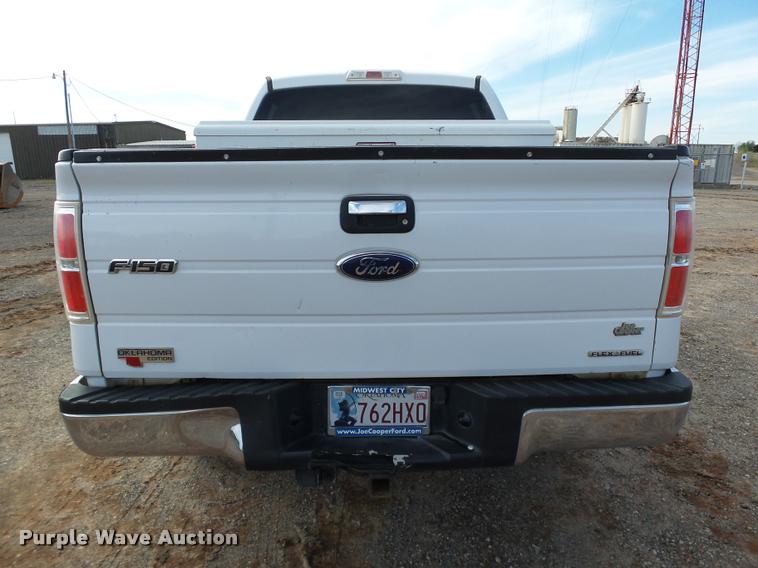 image for item DB0187 2011 Ford F150 XLT Oklahoma Edition SuperCrew pickup truck