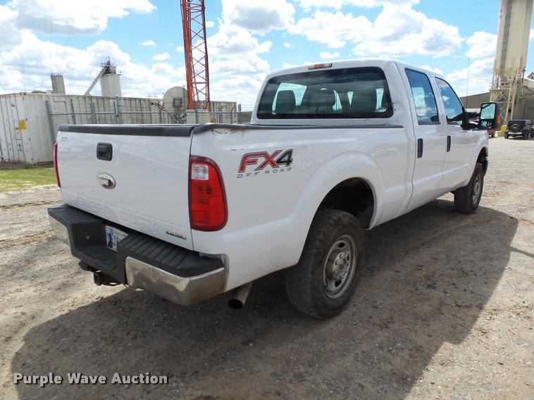 image for item DB0199 2012 Ford F250 Super Duty XL Crew Cab pickup truck