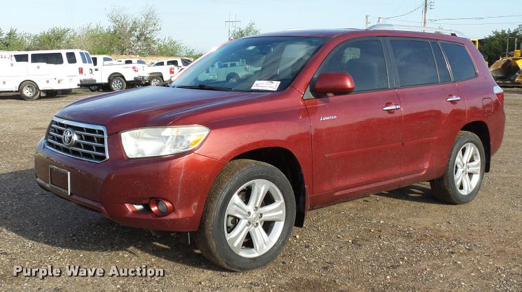 image for item DB0210 2008 Toyota Highlander Limited SUV