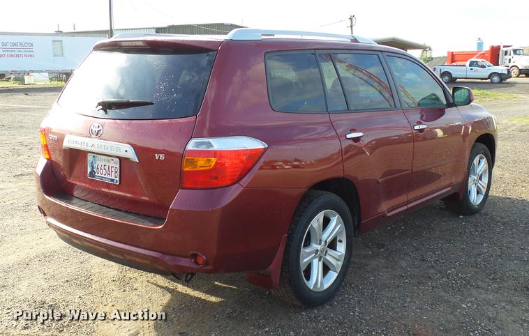 image for item DB0210 2008 Toyota Highlander Limited SUV