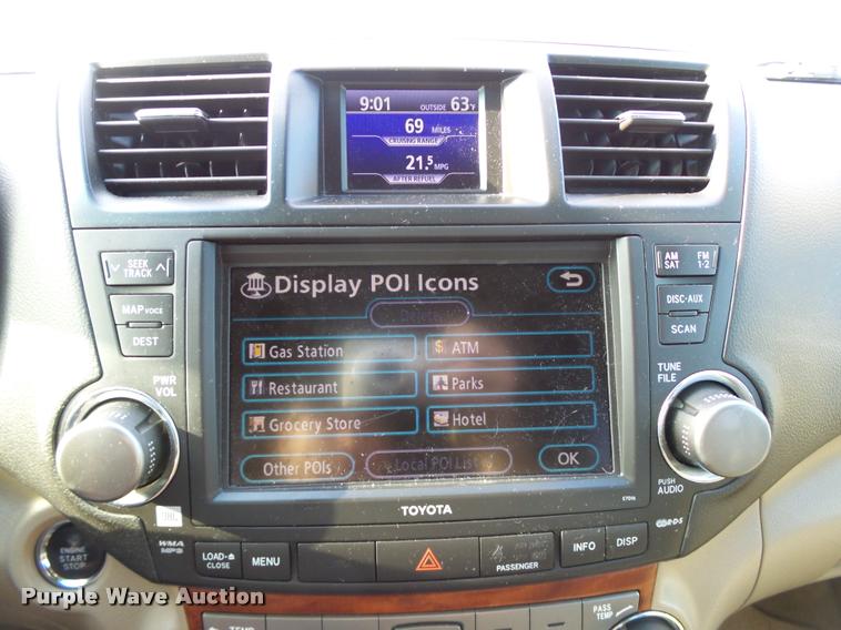 image for item DB0210 2008 Toyota Highlander Limited SUV