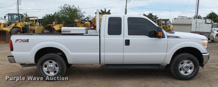 image for item DB0240 2012 Ford F250 Super Duty XLT FX4 SuperCab pickup truck