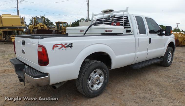image for item DB0240 2012 Ford F250 Super Duty XLT FX4 SuperCab pickup truck