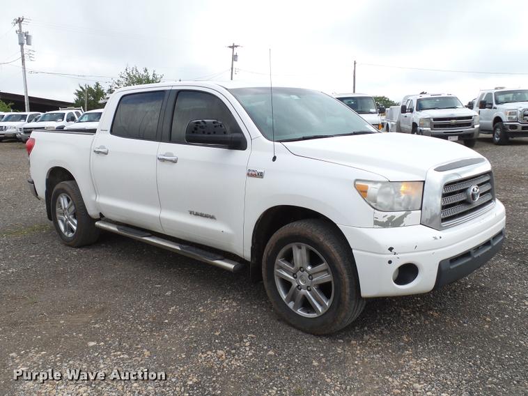 image for item DB0245 2008 Toyota Tundra Limited CrewMax pickup truck