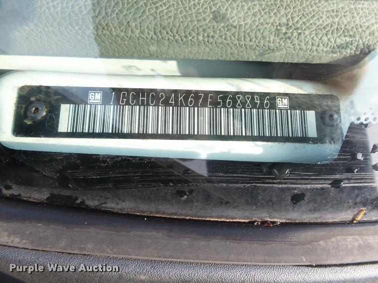 image for item DB0246 2007 Chevrolet Silverado 2500HD pickup truck