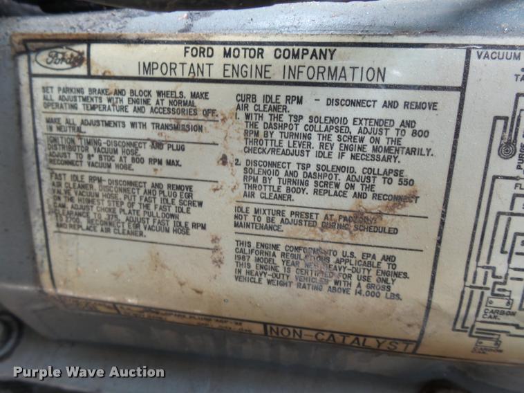 image for item DB2529 1979 Ford F600 fire truck