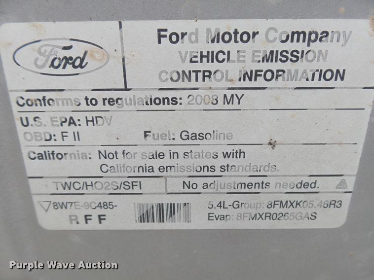 image for item DB2535 2008 Ford E350 Super Duty XL van