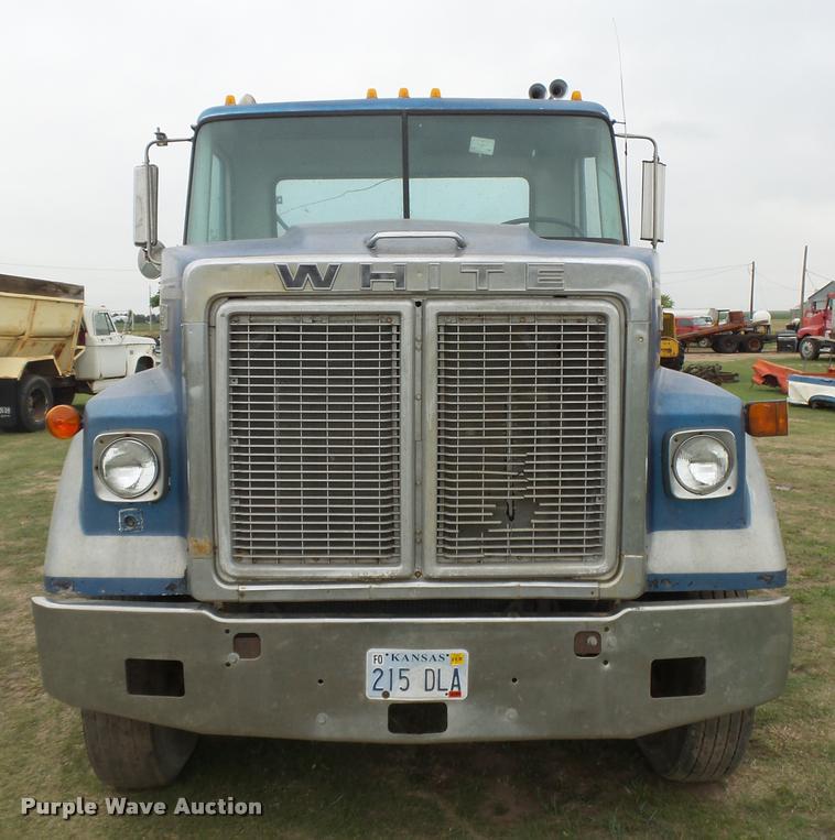 image for item DB2540 1978 White Road Boss semi truck