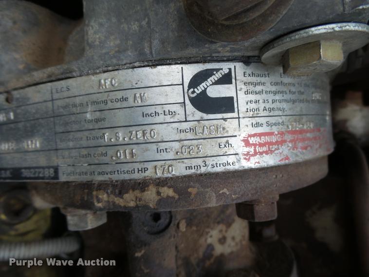 image for item DB2540 1978 White Road Boss semi truck