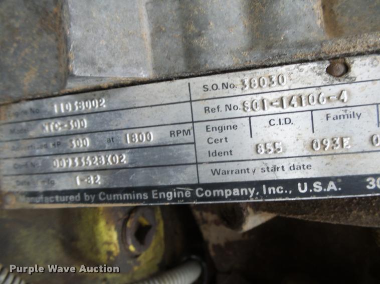 image for item DB2540 1978 White Road Boss semi truck