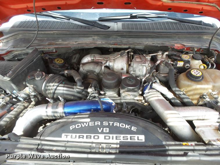 image for item DB2547 2008 Ford F350 XLT Super Duty SuperCab flatbed pickup truck